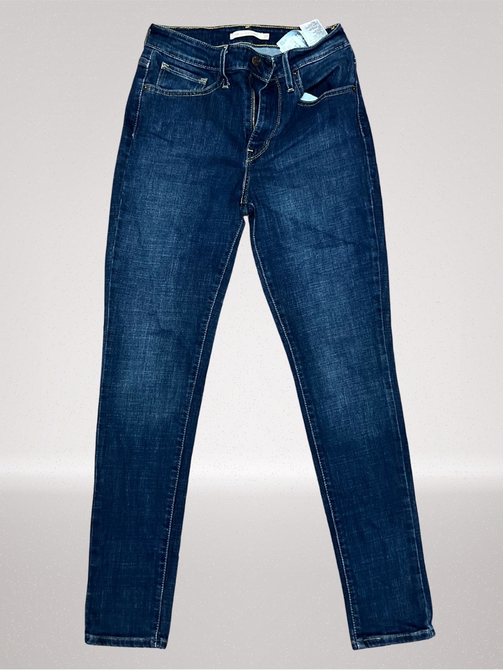 Levi’s 721 High Rise Skinny Jeans Women’s Size 27 W27 L28 Dark Wash